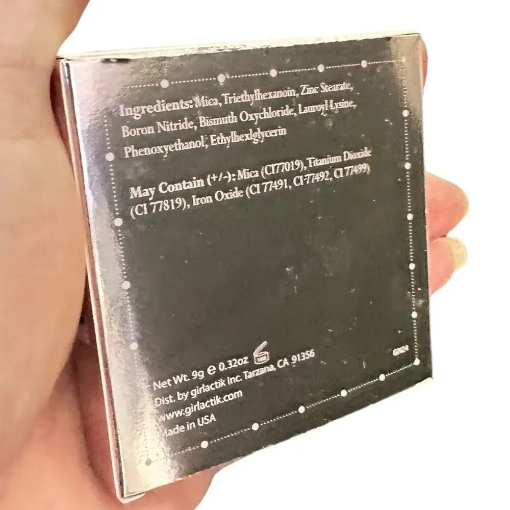 Girlactik Luminous Face Powder Compact Neutral NEW